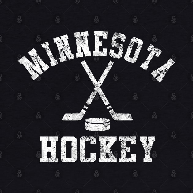 Vintage Minnesota Hockey by tropicalteesshop